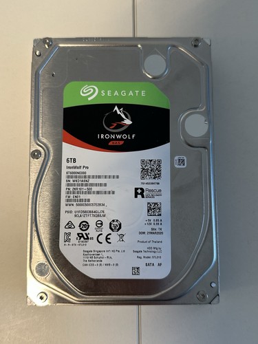 Seagate ironwolf pro 6tb - seagate,