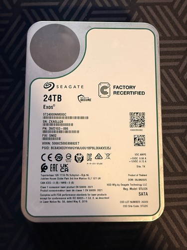 Seagate exos x24 24tb - |, 5.049