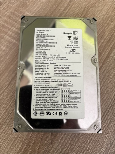 Seagate 7200 rpm - 7200, (3,5