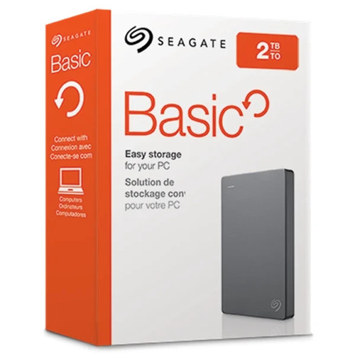 Seagate basic 2tb schwarz - seagate,