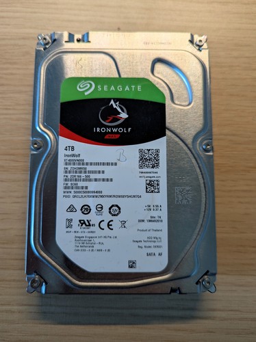 Seagate ironwolf zoll 4tb - zoll,