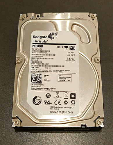 Seagate barracuda 2tb - 2tb, 3,5"