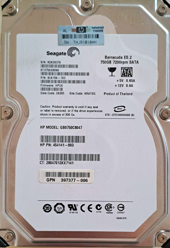 Seagate barracuda 750gb - seagate,