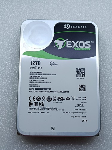 Seagate exos x18 12tb - exos,