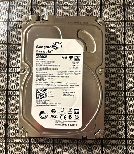 Seagate barracuda st3000dm001 - seagate,