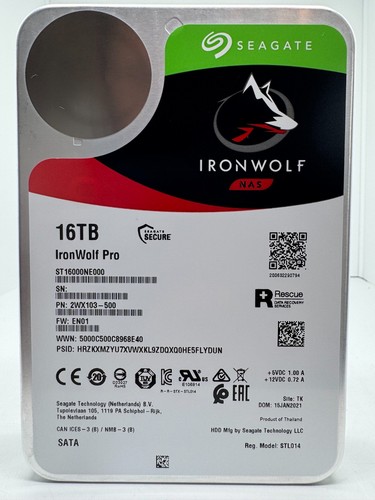 Seagate ironwolf pro nas - seagate,