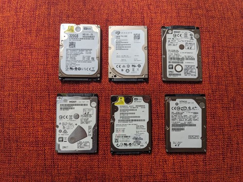 Notebook festplatten - 6x,