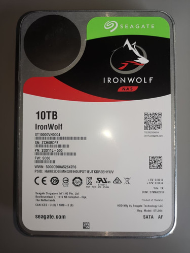 Seagate ironwolf pro - nas, 10tb