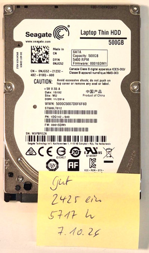 Seagate 500gb hdd sata - hdd,