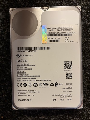 Seagate exos x10 10tb - exos,
