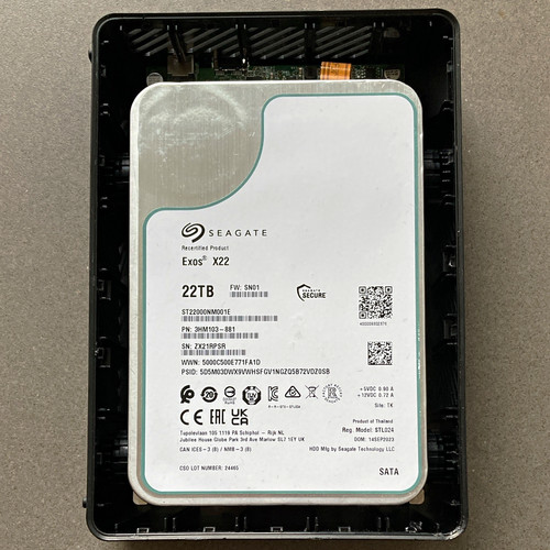 Seagate exos x22 st22000nm001e - seagate,