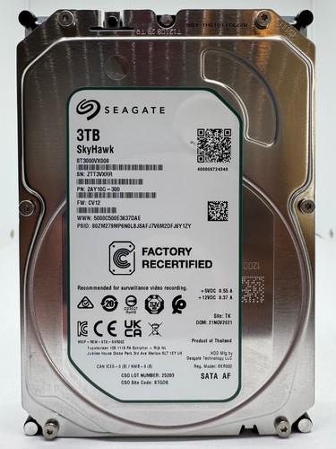 Seagate skyhawk st3000vx009 - seagate,