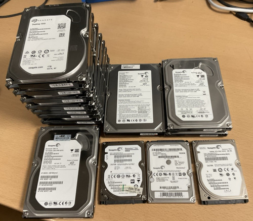 Konvolut 15x seagate hdds - konvolut,