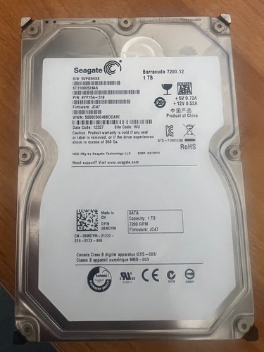 Seagate barracuda 7200 - barracuda, 7200.12