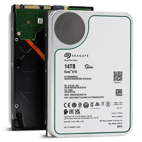 Seagate exos x18 - seagate, interne