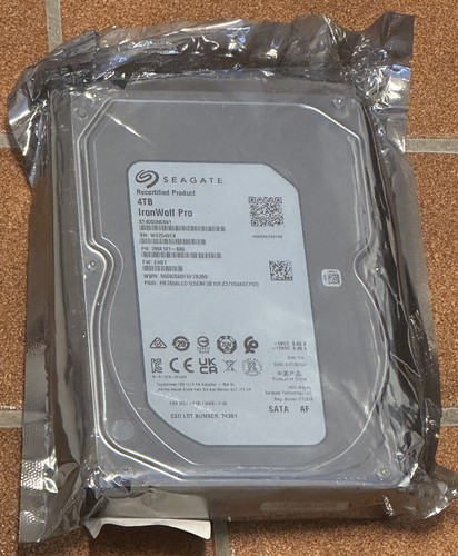 Seagate ironwolf pro nas hdd - seagate,