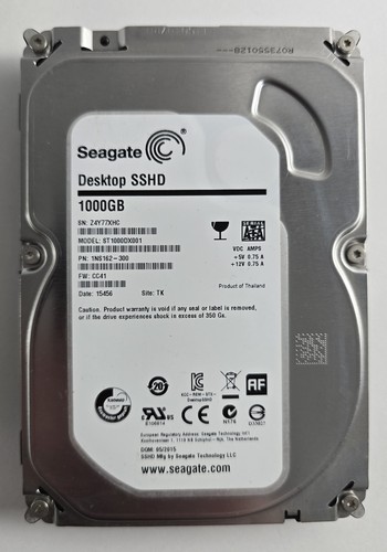 Seagate desktop sshd - sshd, 1tb