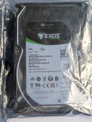 Seagate exos 7e10 6tb sas - 🔥,