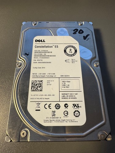 Dell seagate 2tb - seagate, es