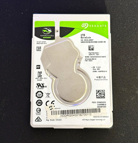 Seagate barracuda 2tb zoll - 2,5,