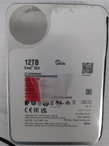 Seagate exos x24 - 3,5'',