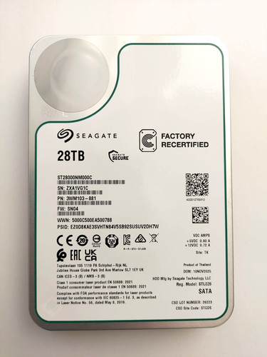 Seagate exos 28tb - exos,