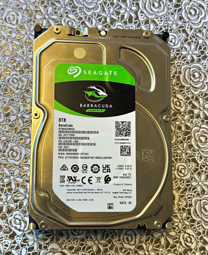 Seagate barracuda 8tb - barracuda, 3,5"