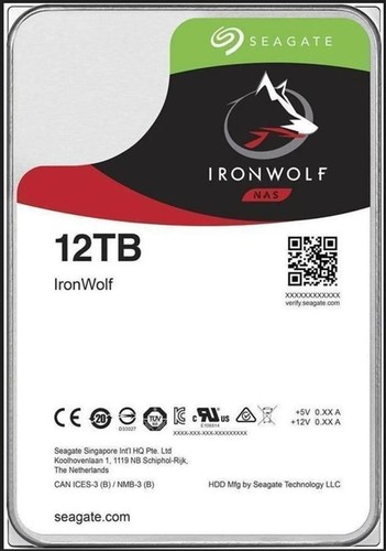 Seagate ironwolf 12tb - seagate, 3.5