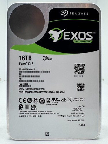 Seagate exos x16 16tb - exos,