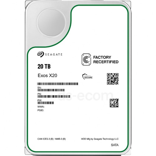 Seagate exos x20 20tb - x20,