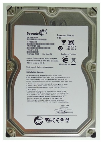 Seagate barracuda 7200 - seagate, 7200.12