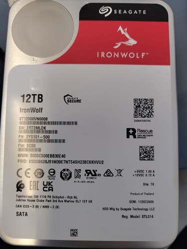 Seagate ironwolf 12tb - ironwolf, |