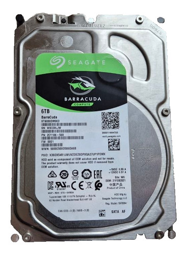 Seagate barracuda 6tb - seagate,