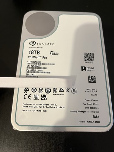 Seagate ironwolf pro 18tb - seagate,