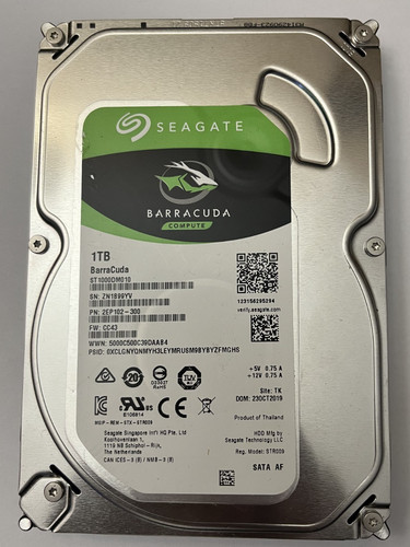 Seagate barracuda 1tb - seagate,
