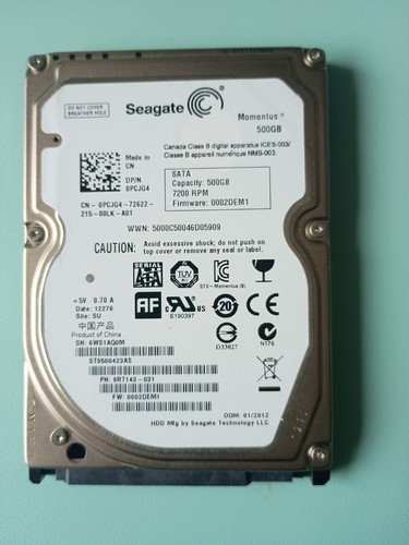 Seagate 500gb sata hdd - 500gb,