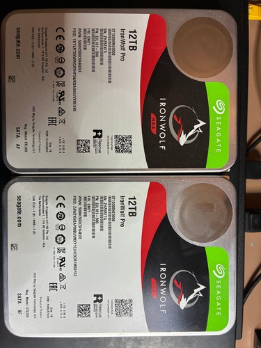 Seagate ironwolf pro 12 - 2×, tb