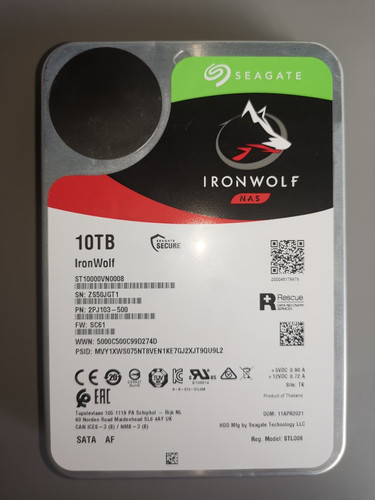 Seagate ironwolf pro nas 10tb - pro,