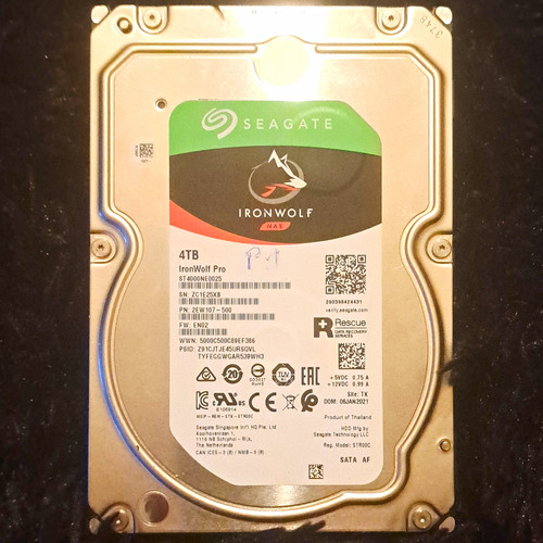 Seagate ironwolf pro 4tb - pro,