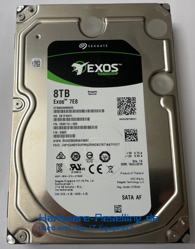 Seagate 8tb exos 7e8 7 - 8tb,