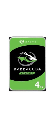 Seagate barracuda 4tb hdd - 3.5",