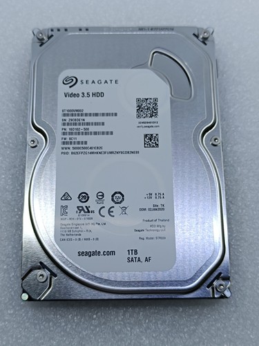 Seagate video zoll hdd - zoll, 1tb