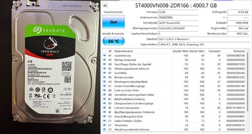 Seagate ironwolf 4tb nas - nas, hdd