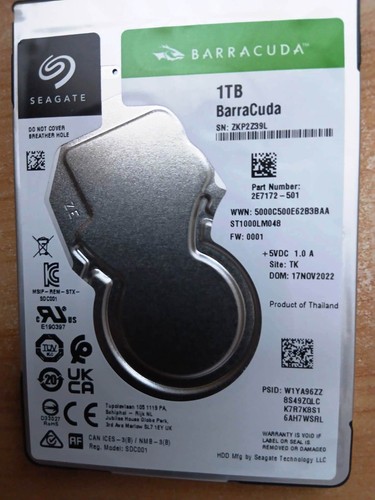 Seagate barracuda 1tb interne - seagate,