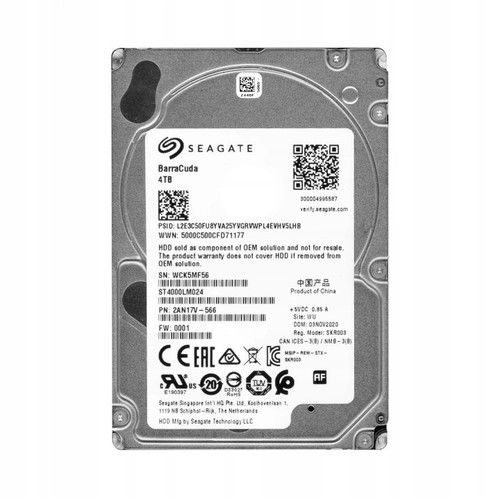 Disk hdd seagate barracuda 4tb - hdd,