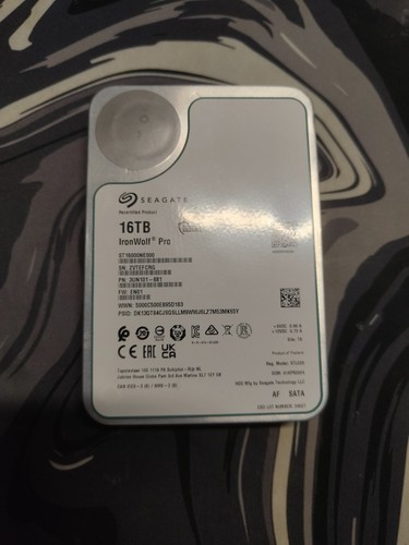 Seagate ironwolf pro 16tb - seagate,