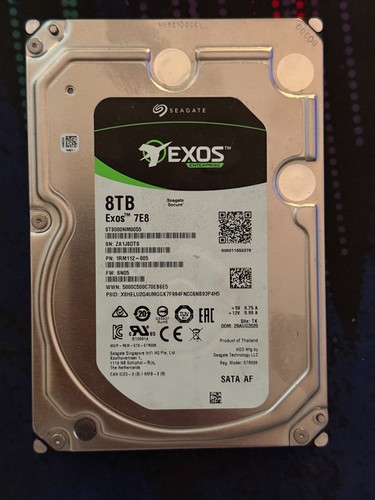 Seagate 8tb exos - seagate,