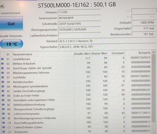 Seagate st500lm000 500gb - seagate, |