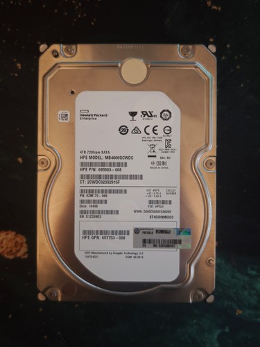 Seagate 4tb 7 2k 6g - hp,